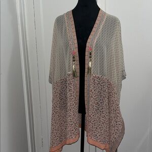 Cherry Paris kimono-style top/cardigan